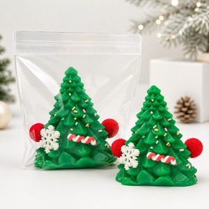 Christmas Tree <b>Squishy</b> Toy, Slow Rising Simulated Stress Relief Squeeze Fidget Toy, Viral Christmas Holiday Gift - Product Image 2