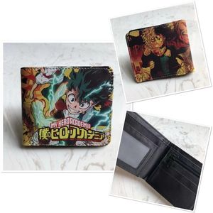36 Design Haute Qualité Anime Mon Héros Izuku Midoriya Personnage Court Portefeuille Fermeture Éclair Coin Poche Carte de Crédit Bourse Comme Cadeau - Product Image 2