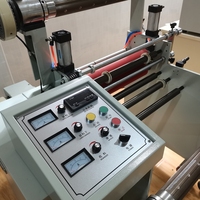 Machine à plastifier pour application textile automatique à deux couches, simple et bon marché