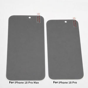 ฟิล์มกระจกนิรภัยกันรอยแบบใสป้องกันการมองเห็น สำหรับ iPhone 18 Pro Max และ iPhone 18 Pro  พร้อมกาวหนาพิเศษ - Product Image 3