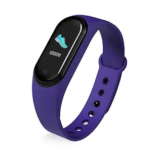 New Product Reloj Heart Rate Monitor M4 M5 Smart Band Bracelet Waterproof BT Wristband Fitness Tracker M5 M4 Smart Watch