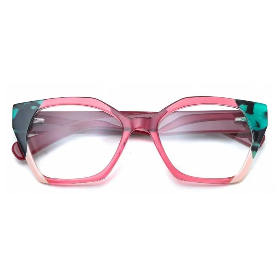 Custom Optical Frames Colorful Thickness Acetate Spectacle Eyeglasses Frames Eye Glass Eyeglass Frame