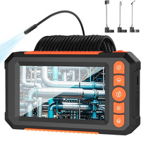 Nouvel endoscope à double caméra de 4,3 pouces avec écran d'affichage pour la réparation industrielle automobile et des canalisations