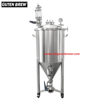 Guten 105L Fermenteur pressurisé Cuve de fermentation en acier inoxydable 304 Équipements de brassage à domicile