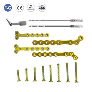 Kit Instrumen Pelat Pengunci <span class=keywords><strong>Titanium</strong></span> Alps 4.0 mm untuk Operasi Implan Ortopedi Hewan untuk Anjing Peliharaan Hewan Kecil - Product Image 4