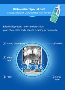 Detersivo per <span class=keywords><strong>Lavastoviglie</strong></span> Domestico a Prezzo di Fabbrica 900g, Sale per <span class=keywords><strong>Lavastoviglie</strong></span> 1kg, Brillantante per <span class=keywords><strong>Lavastoviglie</strong></span> 750ml - Product Image 5