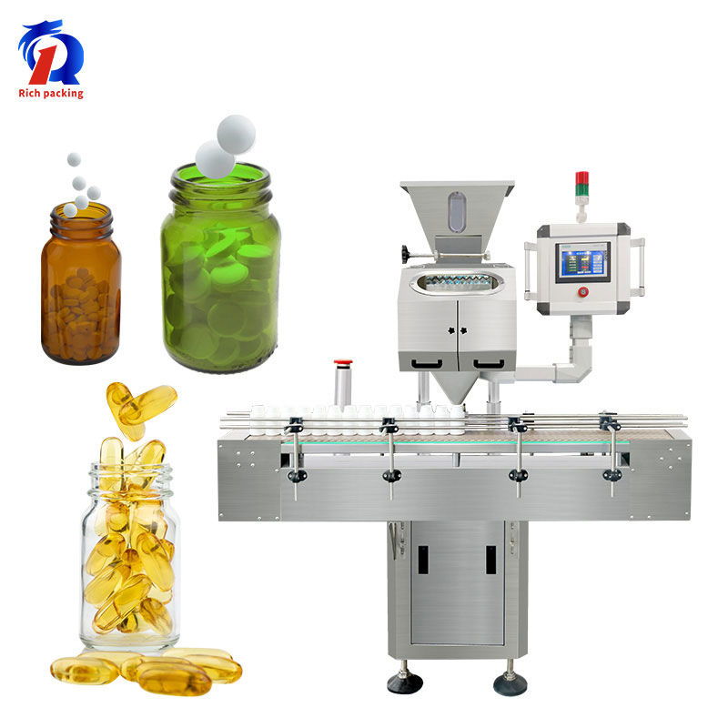 8 полос автоматическая электронная аптека таблетки капсулы счетчики таблетки счетчика и разливочная машина