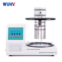 Viscosímetro Cinemático Automático de Alta Temperatura UHV-675, Analizador de Viscosidad Cinemática Automático