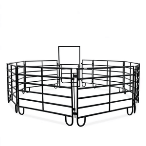 Panneaux de clôture portables Xianteng en métal galvanisé robuste pour enclos à bétail, ferme, chevaux - Product Image 2