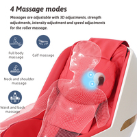 Vente directe d'usine de fauteuils de massage de luxe pour usage domestique, canapés intelligents entièrement automatiques de type cabine spatiale