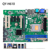 Carte mère industrielle ATX OEM/ODM avec ports E/S riches, emplacements PCIE et PCI variés, chipset H110, processeur de bureau 6-7e génération i3/i5/i7