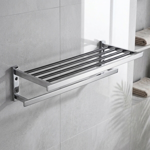 HONGDEC Portasciugamani Singolo in <span class=keywords><strong>Ottone</strong></span> <span class=keywords><strong>Cromato</strong></span> da Parete per Bagno - Product Image 4