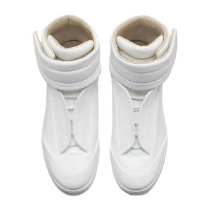 Men's Fashion Sneakers Street Style Cow Leather Handmade High Boots Original Rubber Soles Casual Shoes - Product Image 5