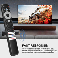 Télécommande universelle pour téléviseur, télécommande de remplacement IR RC902V, compatible avec les téléviseurs intelligents TCL Android