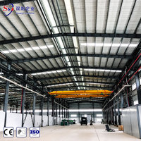 Estructura Metálica Prefabricada para Almacenes, Talleres y Hangares, Construcción de Acero