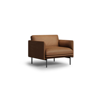 Ensemble de canapés de bureau modulaires en tissu marron au design moderne, deux places, pour le bureau à domicile