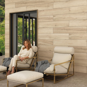 Baldosas de Porcelana con Aspecto de Madera Mate Royal Wood White de 20x120cm, Baldosas de Madera Clara para Interiores - Product Image 4