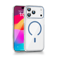 Coque de téléphone portable personnalisée en TPU magnétique antichoc de haute qualité pour iPhone 15 16 17 Pro Max