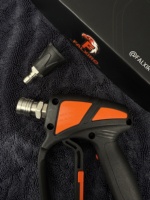 Pistolet de lavage de voiture manuel intégré pivotant 3/8, lance courte 4500 psi, pistolet déclencheur pour nettoyeur haute pression