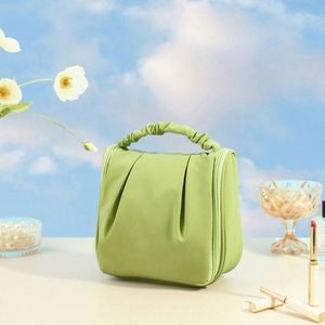 Trousse de Toilette Multifonction Étanche avec Fermeture Éclair et Perles, Sac de Rangement Portable pour Salle de Bain - Product Image 5