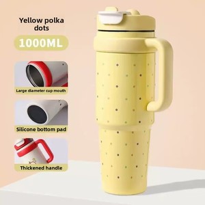 2025 Nueva taza Jumbo de gama alta Taza aislada de 1000 ml de gran capacidad o taza de hielo - Product Image 2