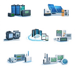 MPPT Solar Energy <b>Battery</b> <b>Monitoring</b> & Management Software for Solar Working Station - Product Image 1