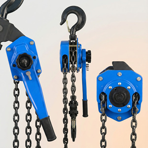 Palans à levier VA de 1 à 12 tonnes, hauteur de levage de 1,5 à 12 m, chaîne en acier G80, diamètre de 6/8/10 mm - Product Image 1