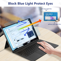 Protection d'écran anti-lumière bleue pour ordinateur portable HD Clair/Mat Anti-reflets pour Samsung TabS7/S8/S9 Protection des yeux Film d'affichage pour le bureau