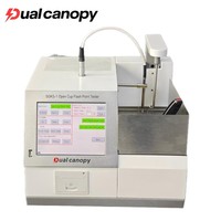 Equipo de Prueba de Punto de Inflamación Cleveland Diesel de Doble Tapa, Tipo Open Cup, Pensky-Martens para Líquidos