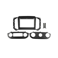 Cadre DVD de voiture noir mat Maisimei 9 pouces pour CHEVROLET Trailblazer Colorado GMC 2015 2017 2018 avec CAN BUS
