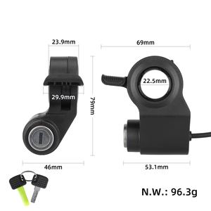 Acelerador Kukirin G2 Pro Nuevo con Bloqueo de Puerta Eléctrico para Patinete Eléctrico G2 Max G2 Pro DB, Interruptor de Arranque con Bloqueo - Product Image 2