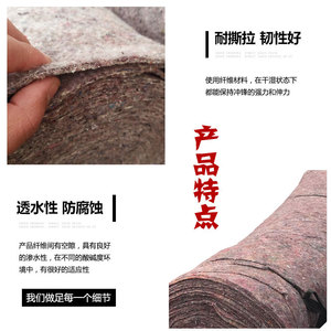 Non-Woven Geotextile 20m Custom Spec Synthetic Fiber For Highway Construction And Maintenance - Product Image 1