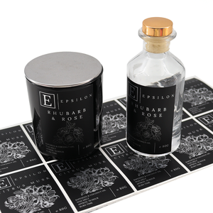 <span class=keywords><strong>Mejor</strong></span> precio personalizado lámina <span class=keywords><strong>de</strong></span> plata estampado impermeable pegatina impresión champú botella <span class=keywords><strong>de</strong></span> plástico etiqueta - Product Image 2