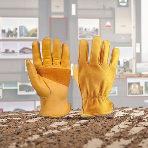 Gants de soudage ultra-résistants avec conception renforcée à double couche, anti-abrasion, vente en gros directe d'usine, personnalisables - Product Image 1