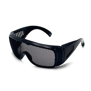 <span class=keywords><strong>Gafas</strong></span> de Seguridad Resistentes a Impactos y a las <span class=keywords><strong>Salpicaduras</strong></span>, con Lentes de Malla de Acero Inoxidable de 1 mm de Grosor - Product Image 1