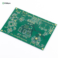 Carte de circuit imprimé (PCB) personnalisée Rogers RT Duroid 6006 0,635 mm ENIG Immersion Gold pour processeur de signal radar compact