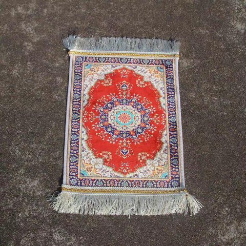 Traditional Stylish Islamic Non Slip Prayer Rug Muslim Mat Gift Set From Turkey