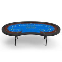 Lucky YH — Table de Poker 10 sièges personnalisés, pliable, bon marché, Texas, utilisé au Poker