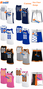 Divisa da <span class=keywords><strong>Basket</strong></span> per Ragazzi, Ragazze e Donne, Colore <span class=keywords><strong>Blu</strong></span> e Nero, <span class=keywords><strong>Pantaloncini</strong></span> Sportivi Femminili Personalizzabili Reversibili - Product Image 6