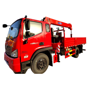 Cần cẩu xe tải 6.3 tấn, Cần cẩu Kính thiên văn bốn phần, Chiều cao nâng 13.5 mét, điều khiển từ xa khởi động và dừng một nút - Product Image 6