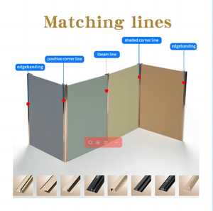 Panneau mural co-extrudé en placage de bois au <span class=keywords><strong>design</strong></span> 3D en charbon de bambou imperméable pour la décoration intérieure - Product Image 5