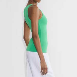 Canotta Racerback verde <span class=keywords><strong>Neon</strong></span>, elegante ed elegante, perfetta per le giornate attive - Product Image 2