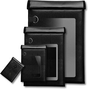 Sac Faraday OEM pour blocage de signal <span class=keywords><strong>RFID</strong></span> antivol et <span class=keywords><strong>anti</strong></span>-traceur - Product Image 1