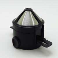 Filtre à café pliable et réutilisable WELAND, respectueux de l'environnement, pour tasse de voyage, gobelet, gourde
