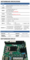 Carte mère NAS ITX C236 LGA1151 8 SATA 4 ports 2.5GbE Intel i226 M2 NVMe pour serveur industriel