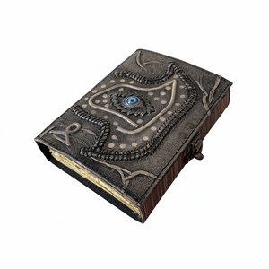 Hocus Pocus Book Of Spells Prop Regalos Decoraciones de Halloween Decoración 100% Diario de cuero genuino Libro de notas Libro de escritura de sombras - Product Image 1