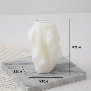 Vela de Cera de Soja Ecológica Hecha a Mano con Aroma Amaderado para Regalos de Navidad y Bodas, Ecológica y de Larga Duración - Product Image 4