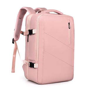 Mochila para Portátil de Gran Capacidad para Mujer, 16.1 Pulgadas, Expandible, para Viajes de Negocios, <span class=keywords><strong>Bolsa</strong></span> de Equipaje de EVA, Diseño Moderno - Product Image 2