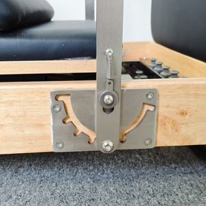 Máquina de <span class=keywords><strong>Pilates</strong></span> <span class=keywords><strong>Reformer</strong></span> de Madera para Adelgazar y Desarrollar el Cuerpo, Entrenamiento de Core - Product Image 5