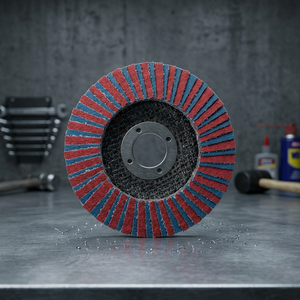 Ttake AB6300 <b>Series</b> <b>6</b> Ceramic-Zirconium Flat Flap Disc with Fiber Support 115x22mm for Angle Grinder - Product Image 3